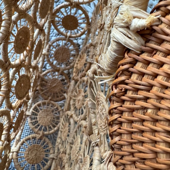 Cult Gaia Stella Large Raffia Woven Tote Bag NEW - Picture 12 of 15